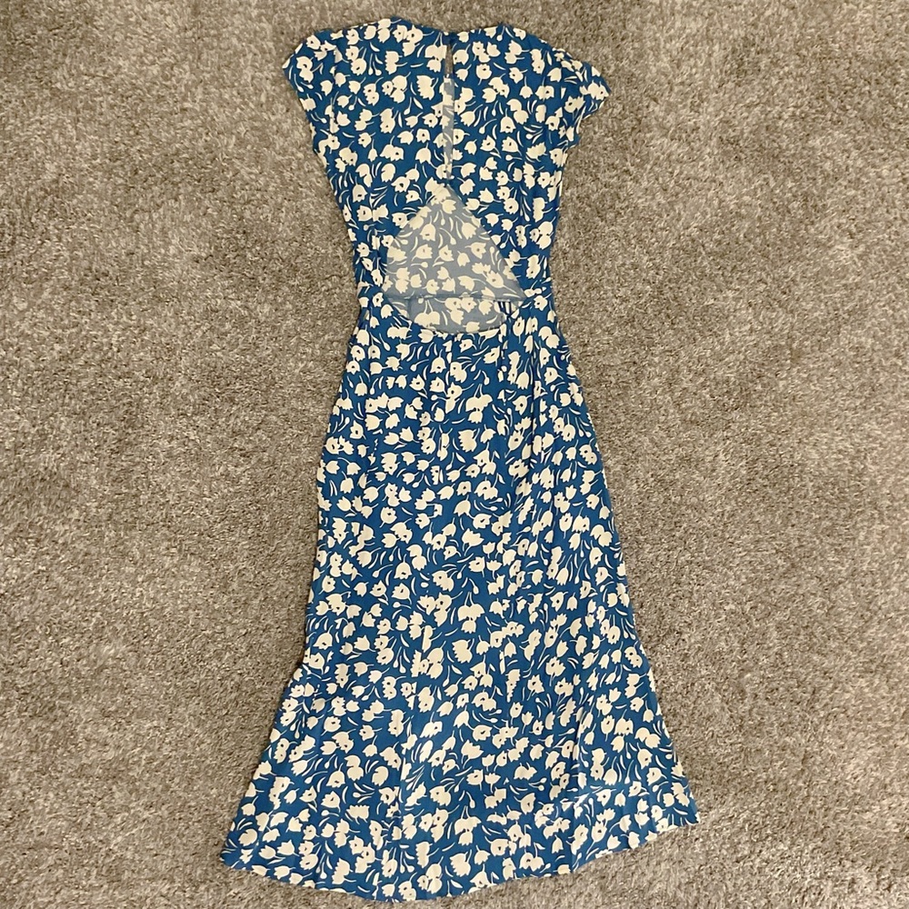 NWOTđź’™Reformation Gavin Dress - Tuli - Picture 3 of 7